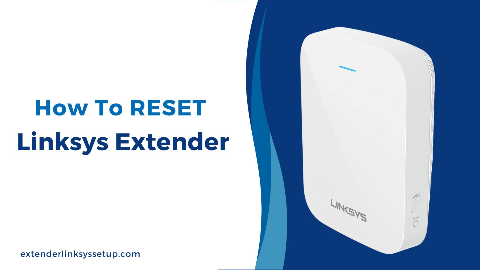 Reset Linksys Extender