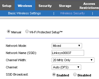 Change Linksys Network Name (SSID)